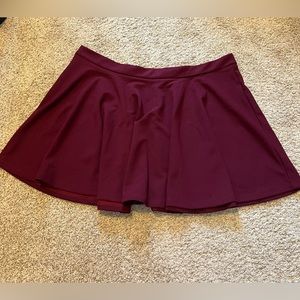 Women’s Maroon Skirt